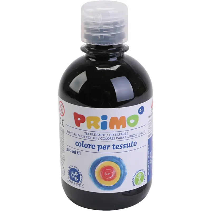 Textile Paint, black, 300 ml/ 1 bottle