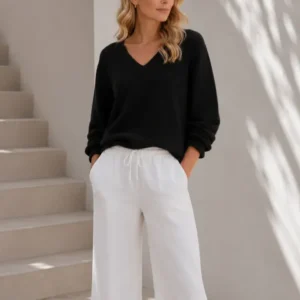 Bluse Dagmar superweiche Qualität – Schwarz