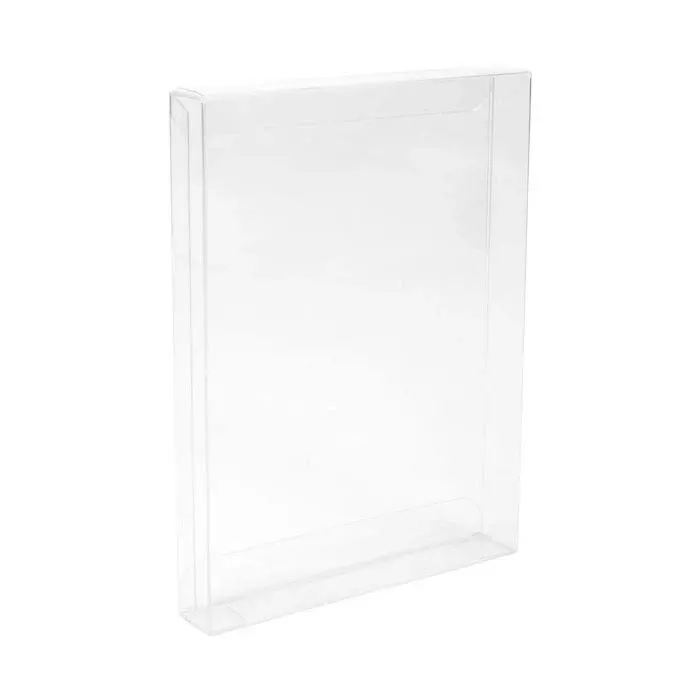 Plastic Gift Boxes 12.4x2.1x16.8cm Crystal Clear
