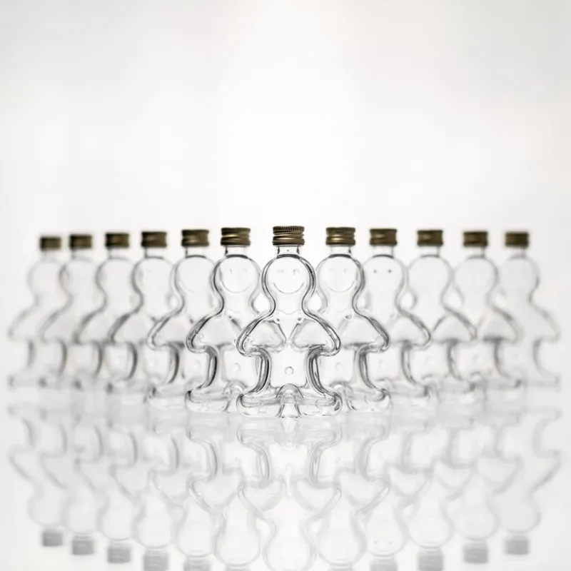 Flasche Gingerbread 50 ml im 12er Set mit Schraubverschlüssen