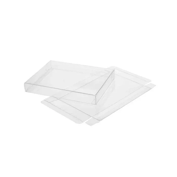Plastic Gift Boxes 25.9x5.1x19.1cm Crystal Clear