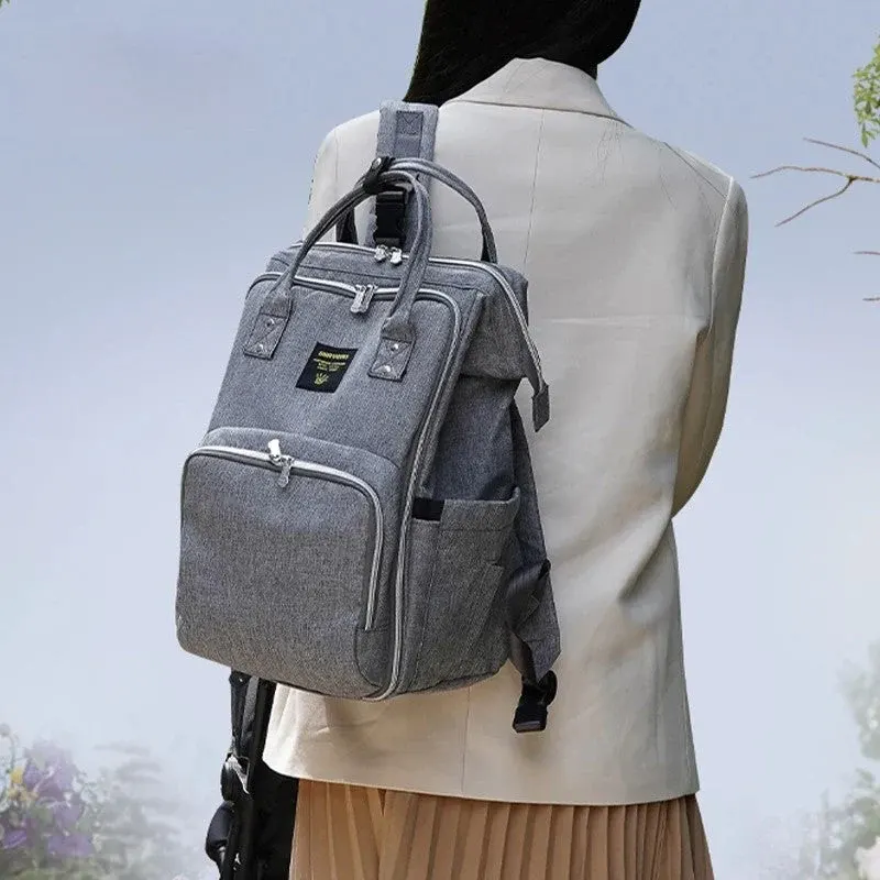 Baby Diaper Large Capacity Stylish Modern Backpack - Image 0