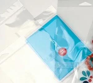 Headerbeutel Transparent 6.4x8.9cm mit Schutzverschluss (100 Stück) [HB2PC]
