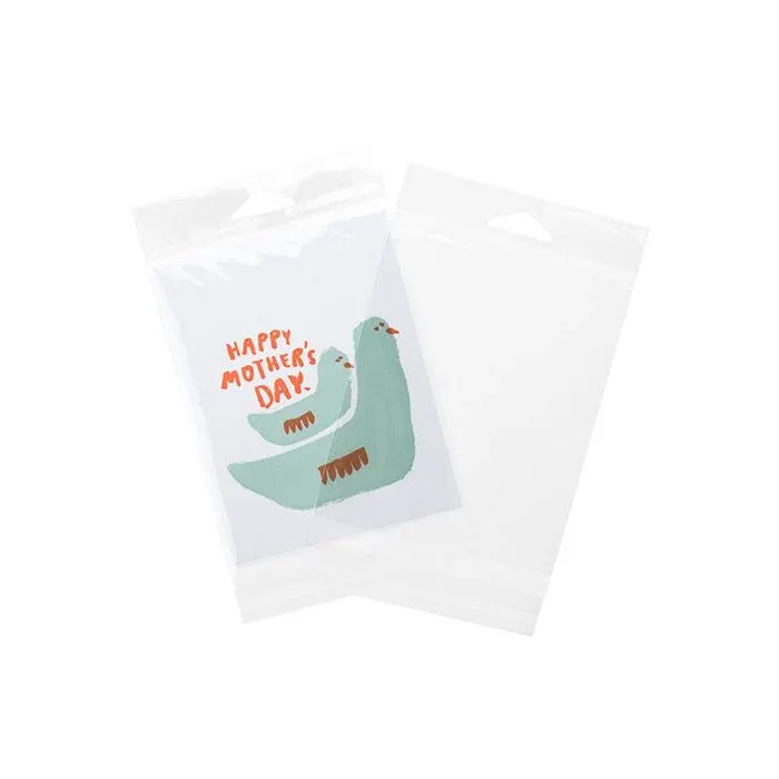 Headerbags 11.4x14.1cm Reclosable and Crystal Clear