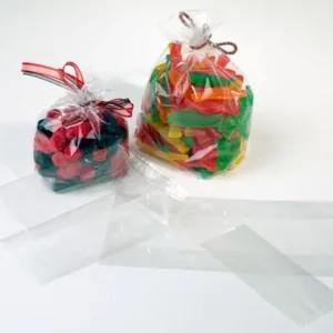 Plastic Bags 10.2x5.4x30.5cm with side gusset