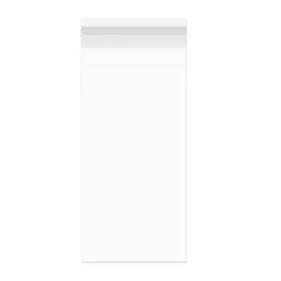 Plastic Bags 5.5x18cm Transparent Peel and Seal