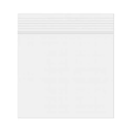 Grip Seal Bags 15x15cm Crystal Clear PP 50 micron