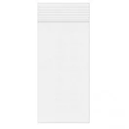 Grip Seal Bags 10x25.5cm Crystal Clear PP 50 micron