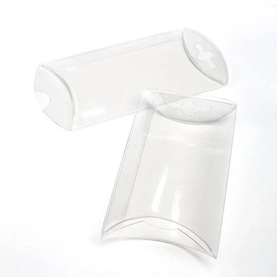 Pillow Packs 7.6x2.5x12.7cm with optional Hang Hole