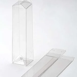 Plastic Gift Boxes 5.7x5.7x22.9cm Autolock Bottom