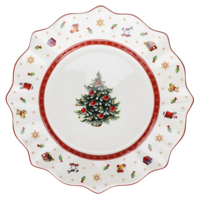 Kuchenteller groß/Frühstücksteller Weiß Villeroy & Boch Toys Delight
