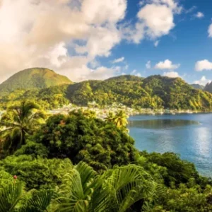 Küchenrückwand-Küchenrückwand - St. Lucia - Karibisches Meer