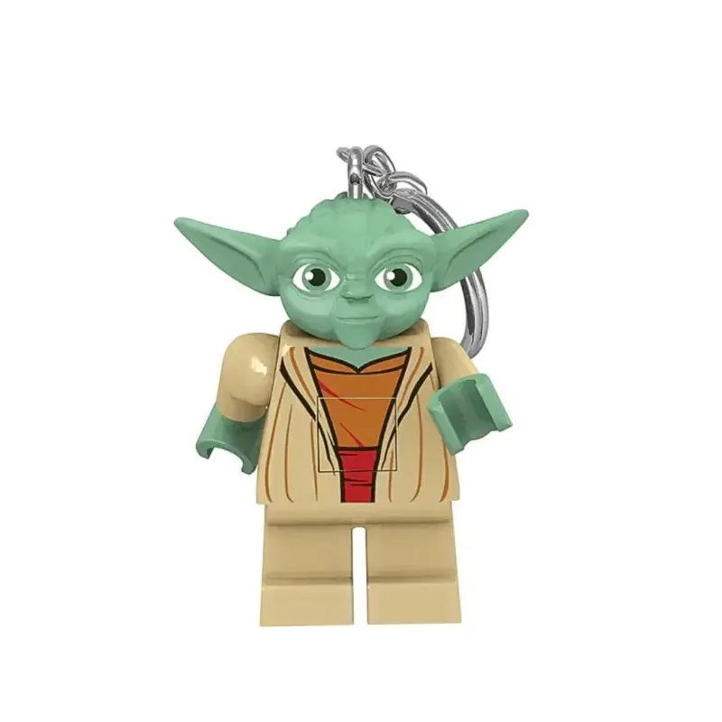 Schlüsselanhänger mit Taschenlampe LEGO STAR WARS YODA