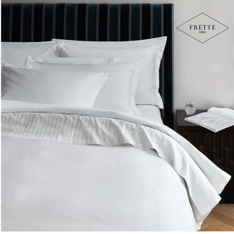 Copripiumino Raso Rigato 300 fili cm 180x240 (singolo) - Frette