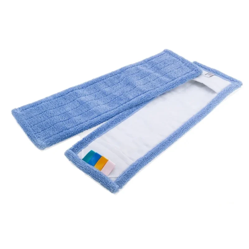 MEGA Clean Professional Blauer Sprinter Mikrofaser Wischmopp 1 Stück, ø 40 cm