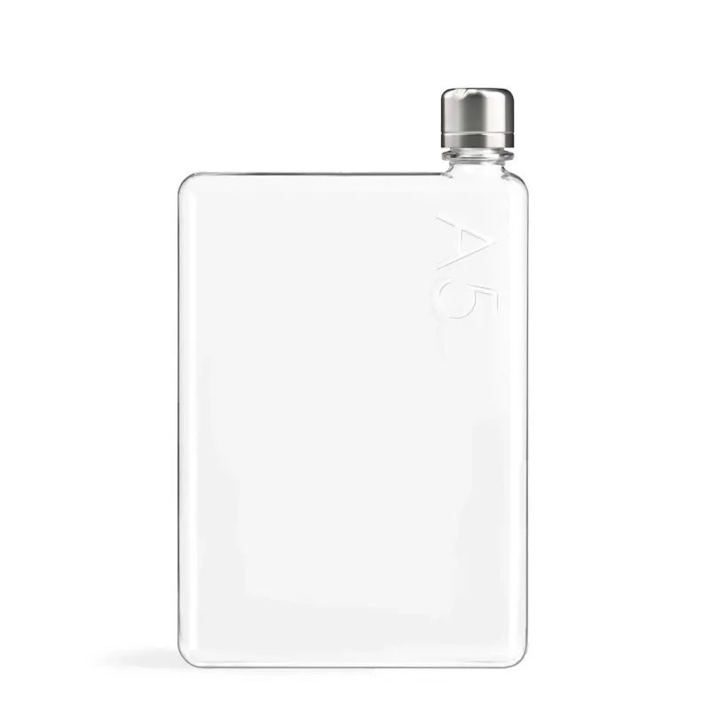 A5 memobottle | flache wiederverwendbare TRINK- & WASSERFLASCHE | 750ml