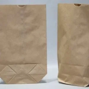 Cross Bottom Bags Kraft (content 1.5kg) 19x29cm - 1 ply 70 grs