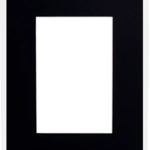 Mount Board 413 Black 40x40cm with 29x29cm window (5 pcs)