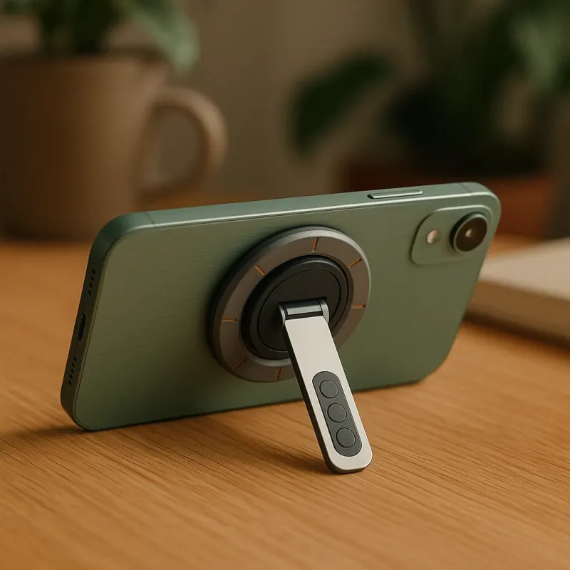 Magnetic Flip Grip Ring Phone Stand Gadget - Image 0