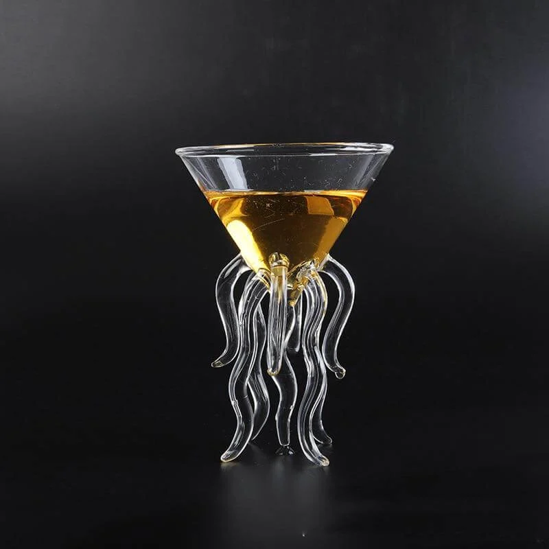 Creative Octopus Cocktail Glass - Image 0
