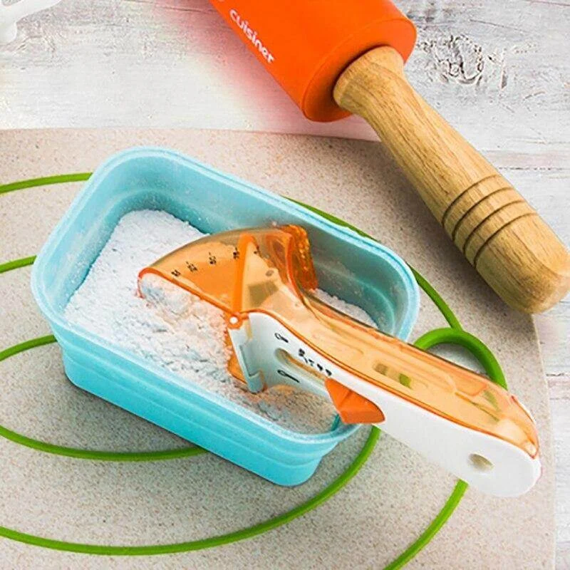 Adjustable Scale Seasoning Measuring Spoon - Image 0