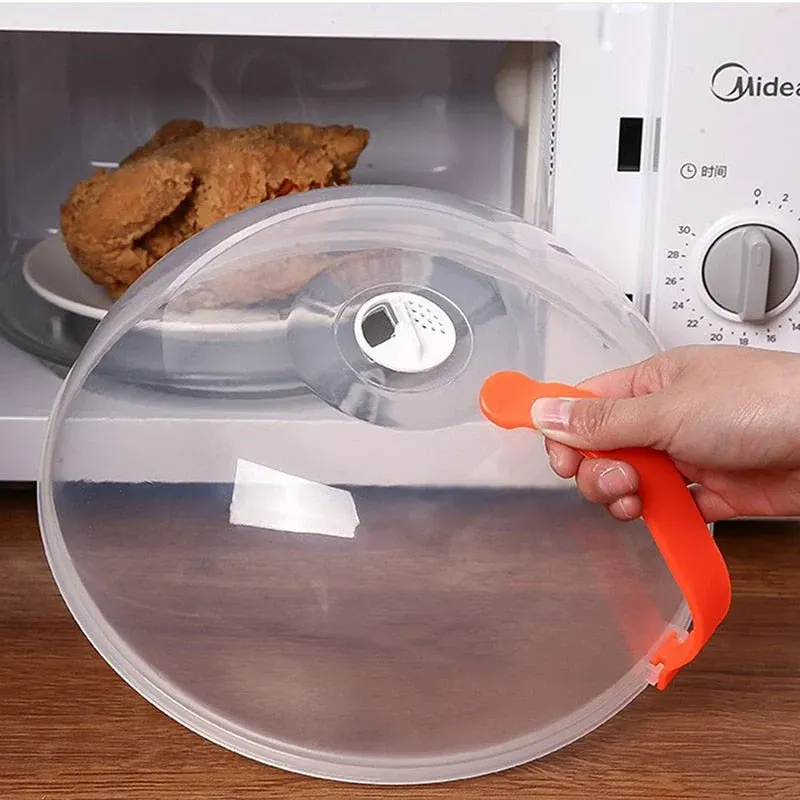 Microwave Washable Easy Food Cover Lid - Image 0