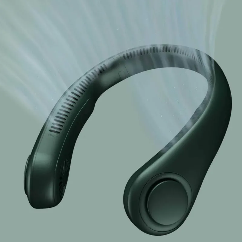 Stylish Mini Bladeless Travel Neck Fan - Image 0