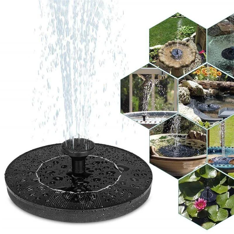 Floating Solar Powered Water Fountain - Image 0