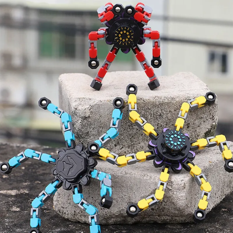 Mechanical Fingertip Stress Relief Spinner Toy - Image 0