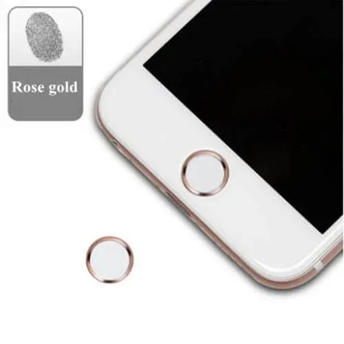Luxury Metal Aluminum Touch ID Ring Sticker for Iphone Models - Image 0