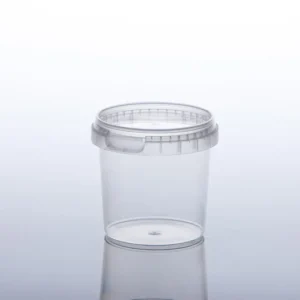 Sealed Jars Ø 69x84,4mm Round PP transparent (1044 pcs)