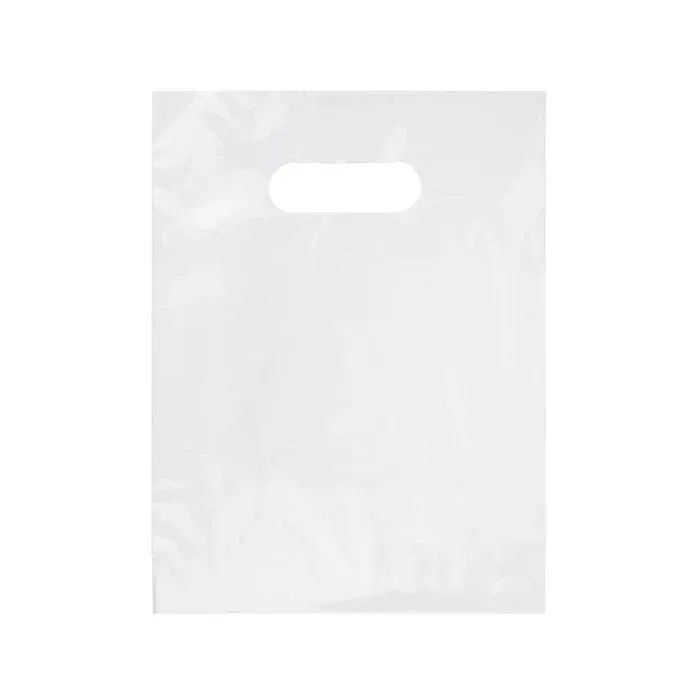 Handle Bag White 2.25 Mil, 20% Recycled Content 22,9x30,5cm