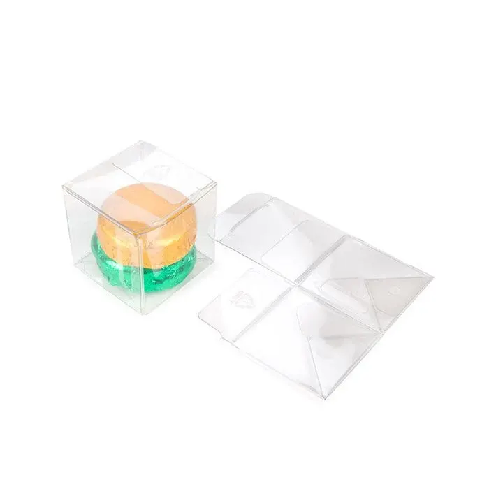rPET Crystal Clear Pop & Lock Box 5.1x5.1x5.1 cm