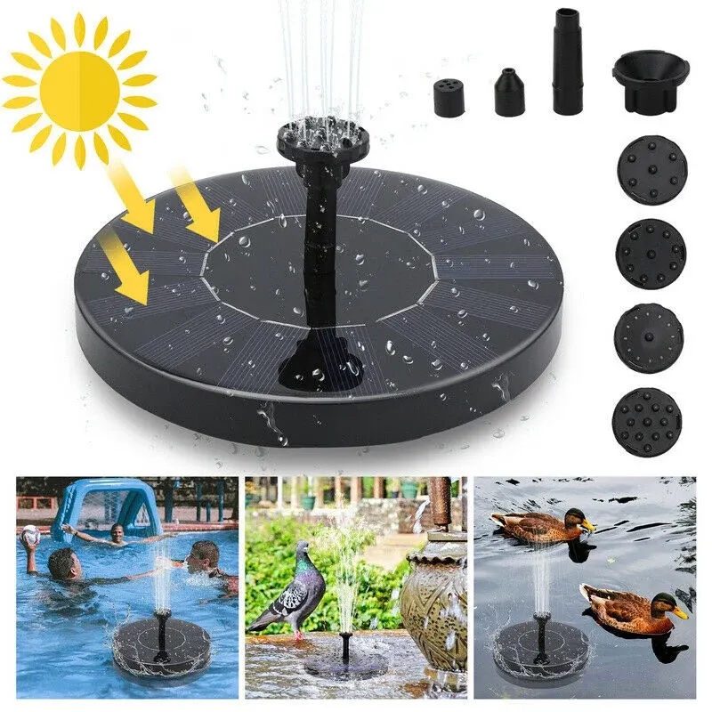 BMOT Solarpumpe Solarbrunnen Springbrunnen
