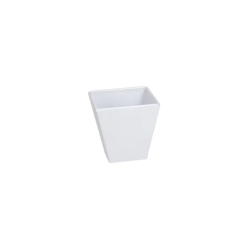 Coppetta Quadrata cm 7,2x4,5xh7, colore Bianco, collezione Show Plate - Tognana Porcellane