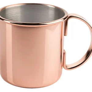 Edelstahl Moscow Mule Becher außen Kupferschicht 0,45L - CPGASTRO