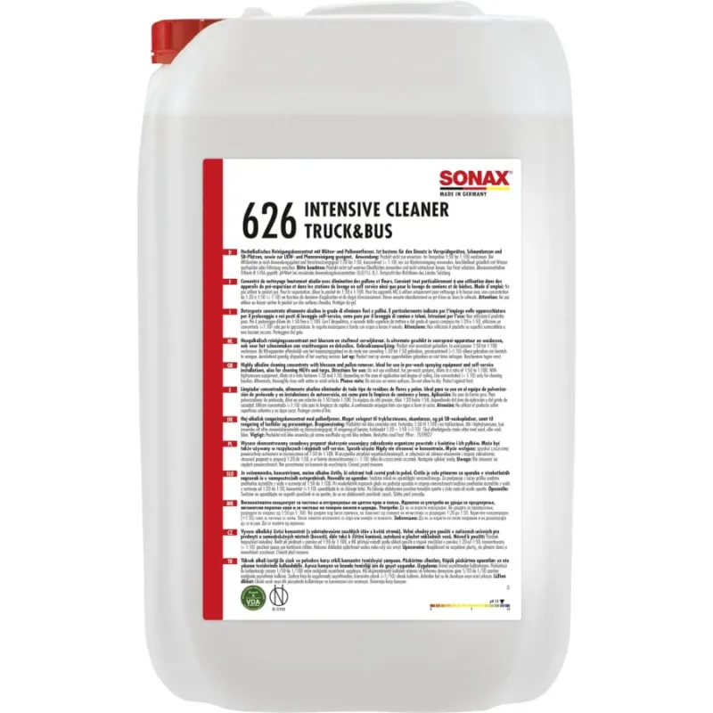 SONAX Reiniger Intensive Cleaner Truck + Bus – 25 Liter - Kanister