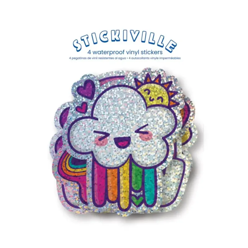 Vinyl Stickers 'Stickiville Happy Rainbows'