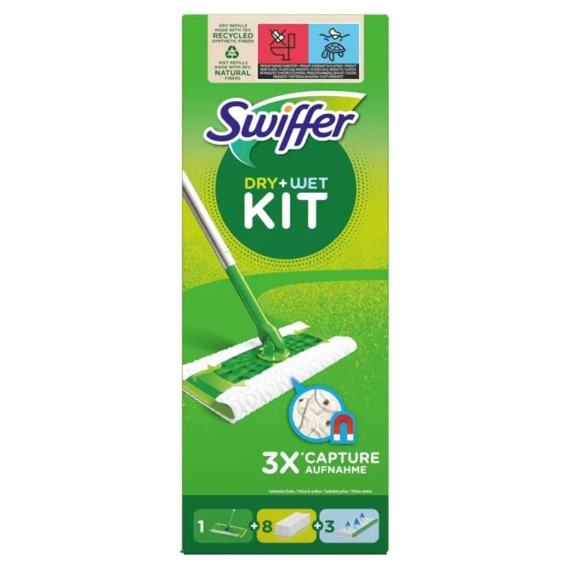 Swiffer Dry and Wet Bodenwischer Set, Systemstarter