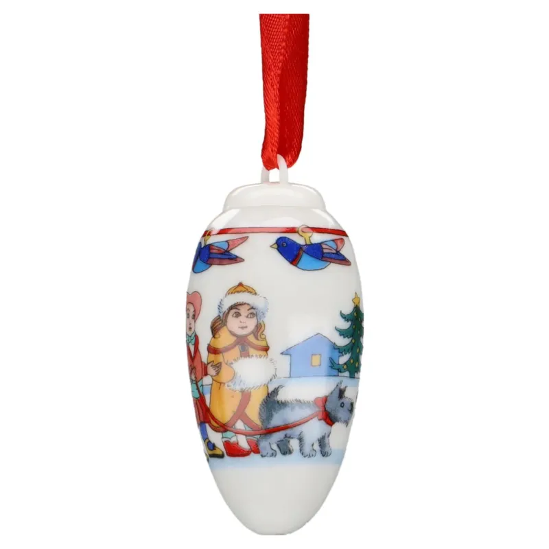 Weihnachtszapfen Minizapfen - Spaziergang Hutschenreuther Weihnachtsartikel Weihnachtszapfen ohne OVP