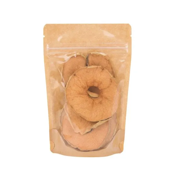 Stand Up Pouches Transparent/Kraft 10.2x6x15.2cm | 57 grams
